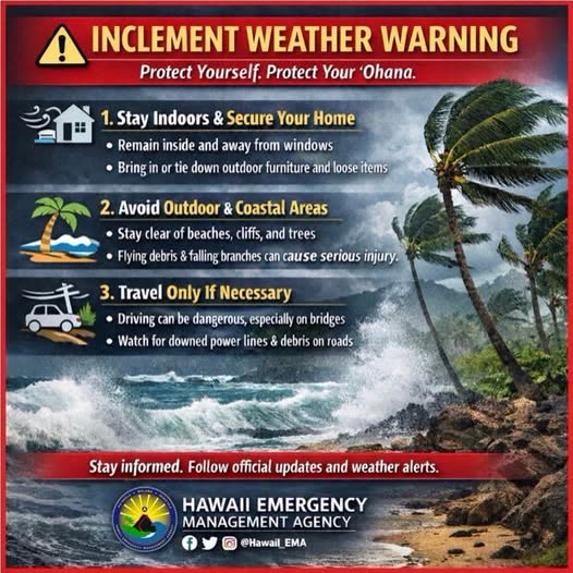 WEATHER ALERT - Oahu | SSH Search