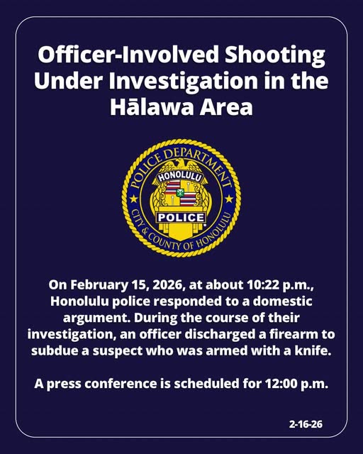 OFFICER-INVOLVED SHOOTING - Oahu | SSH Search