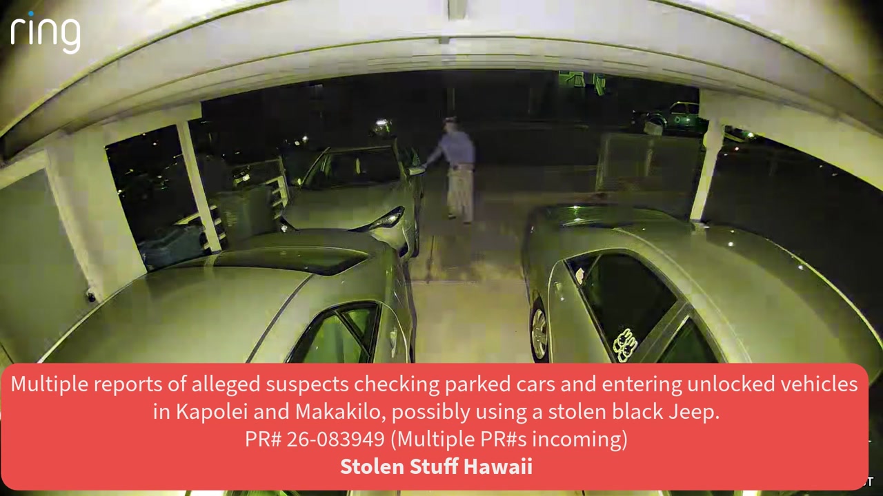 UEMV - Oahu | Stolen Stuff Hawaii