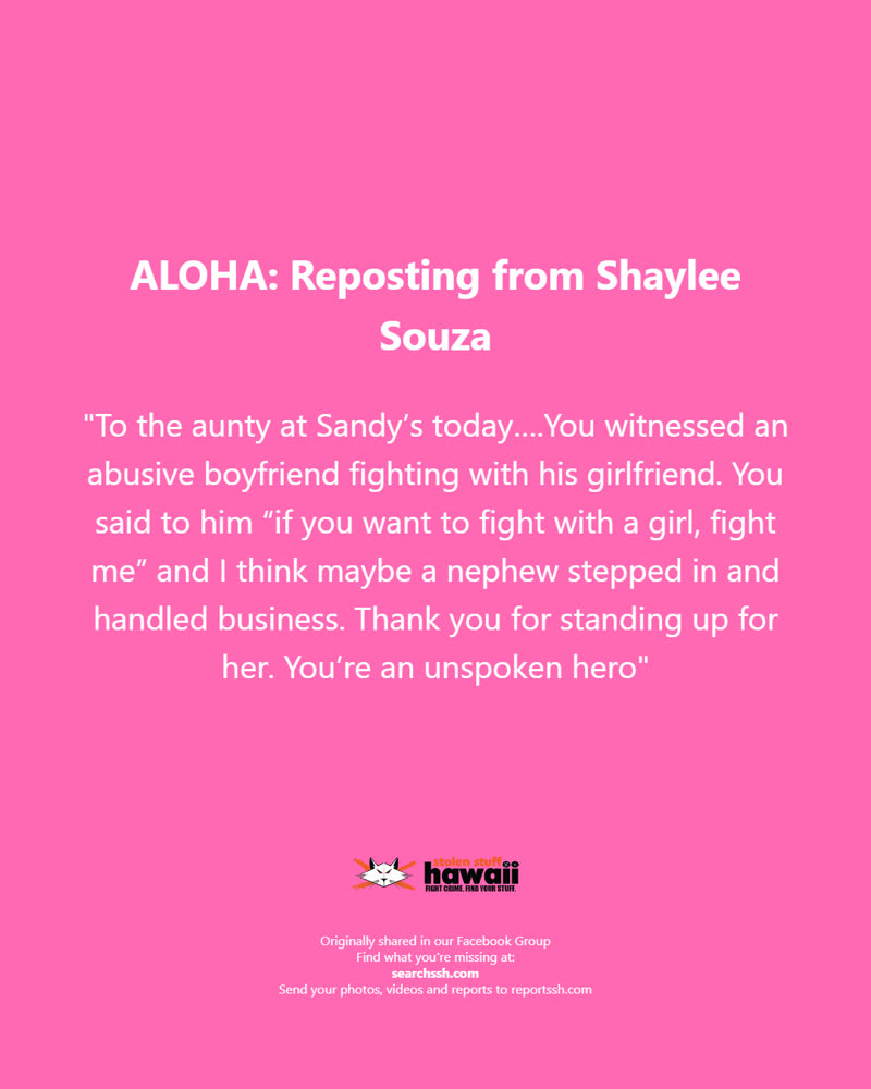 ALOHA - Oahu | SSH Search