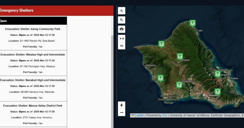 EMERGENCY ALERT - Oahu | SSH Search