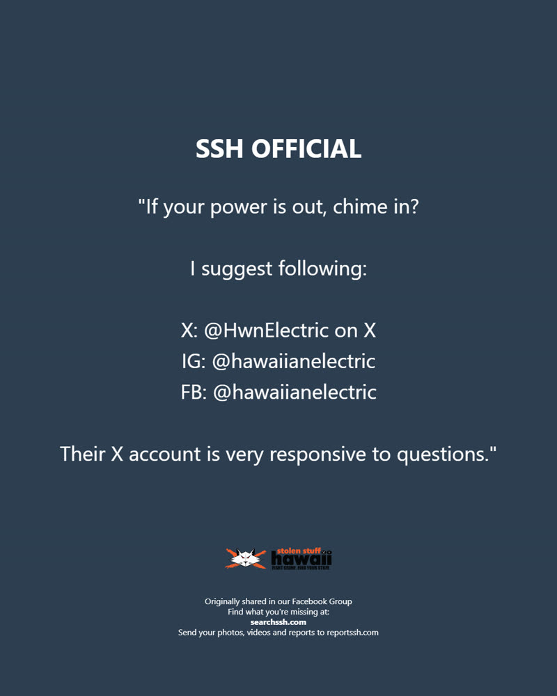 SSH OFFICIAL - Oahu | SSH Search