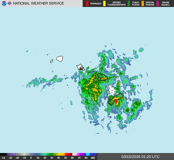 WEATHER ALERT - Oahu | Stolen Stuff Hawaii