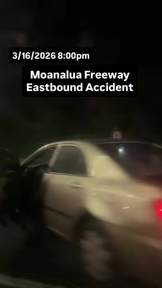 TRAFFIC INCIDENT - Oahu | Stolen Stuff Hawaii
