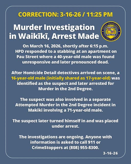 MURDER - Oahu | SSH Search