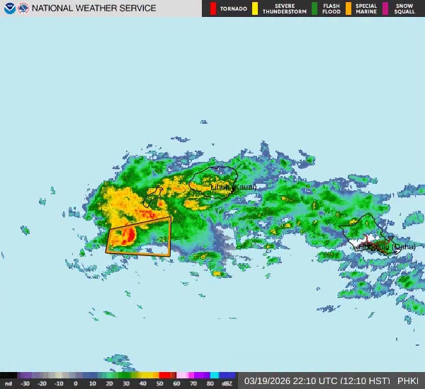 WEATHER ALERT - Oahu | Stolen Stuff Hawaii