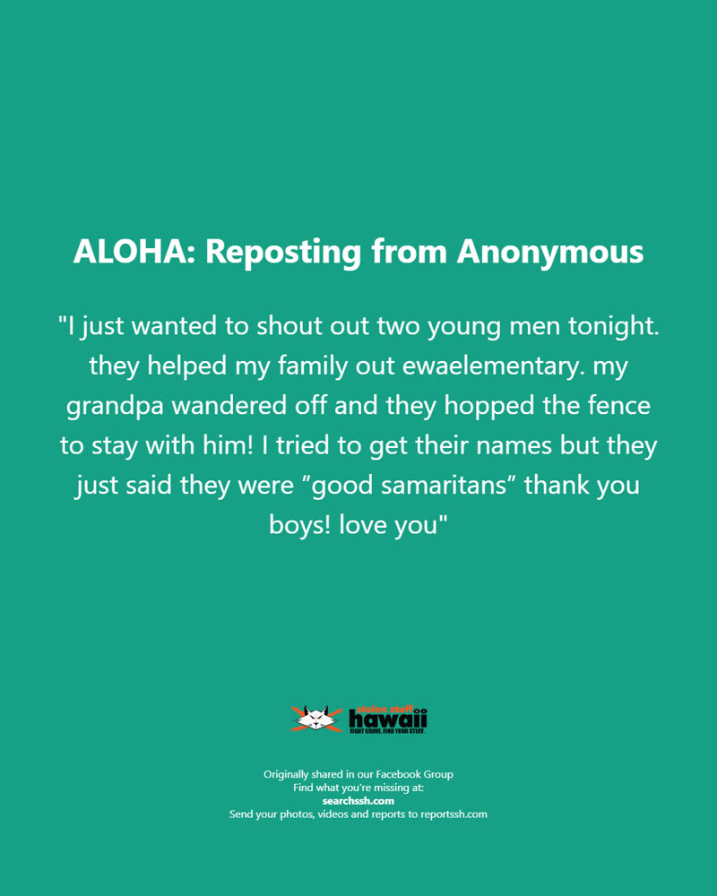 ALOHA - Oahu | SSH Search
