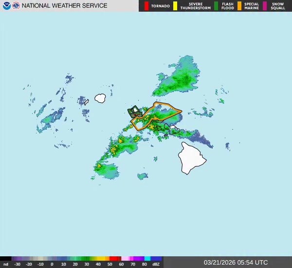 WEATHER ALERT - Oahu | Stolen Stuff Hawaii