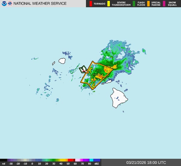 WEATHER ALERT - Oahu | Stolen Stuff Hawaii