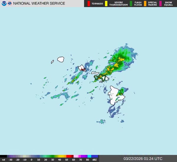 WEATHER ALERT - Oahu | Stolen Stuff Hawaii