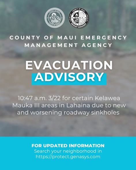 WEATHER ALERT - Maui | SSH Search