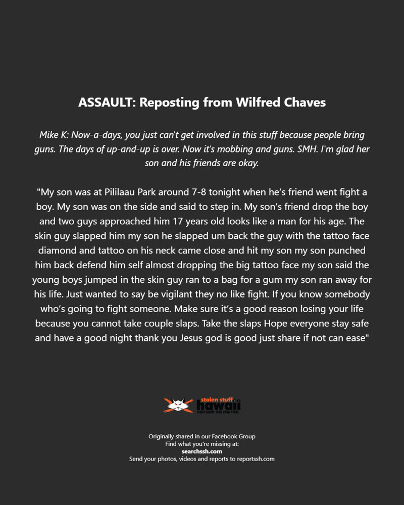 ASSAULT - Oahu | SSH Search