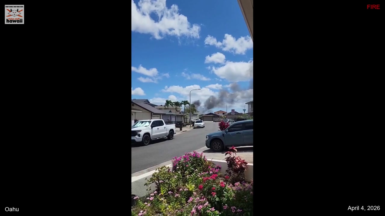 FIRE - Oahu | Stolen Stuff Hawaii