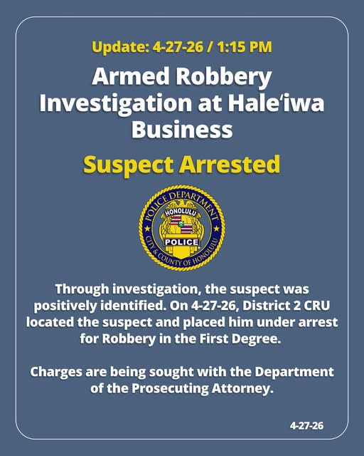 HPD OFFICIAL - Oahu | SSH Search
