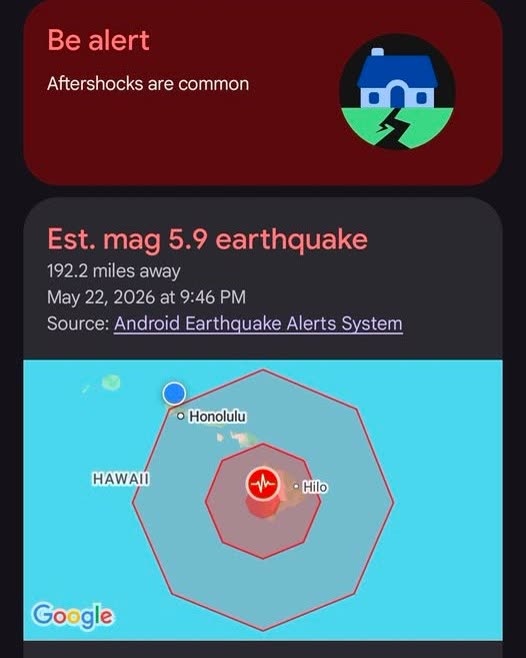EARTHQUAKE - Oahu | SSH Search