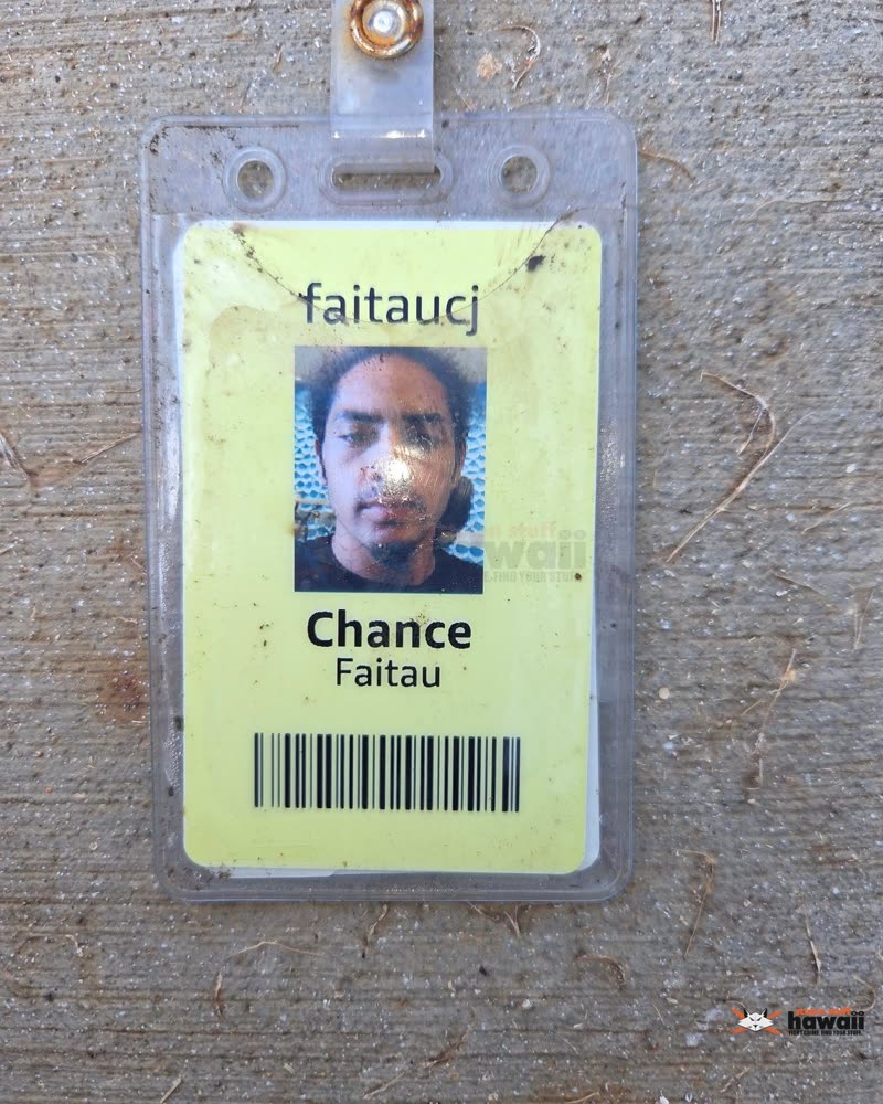 FOUND ITEM - Oahu | SSH Search