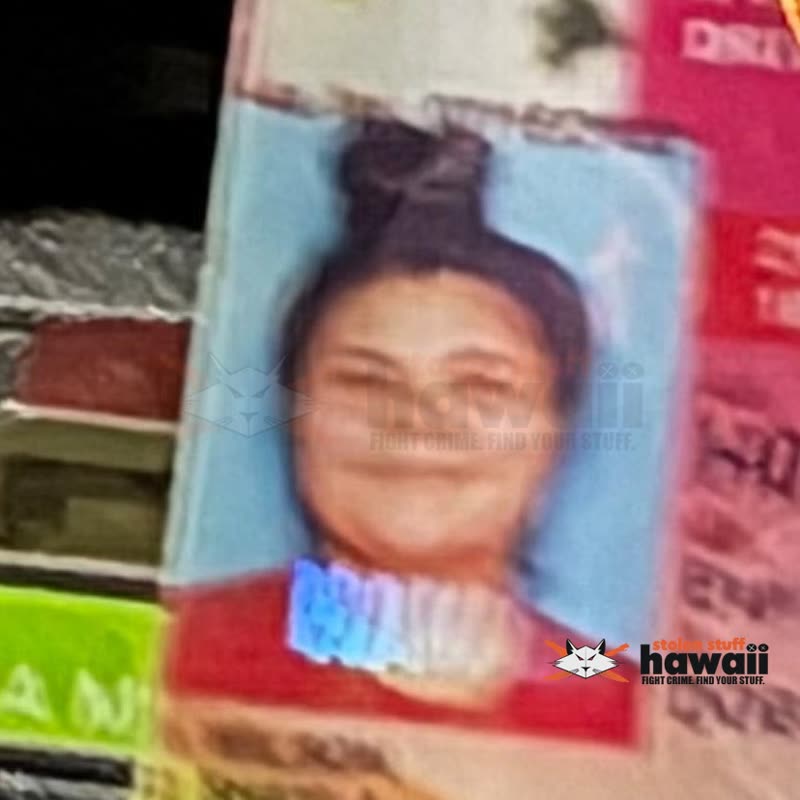 LOST ITEM - Oahu | SSH Search