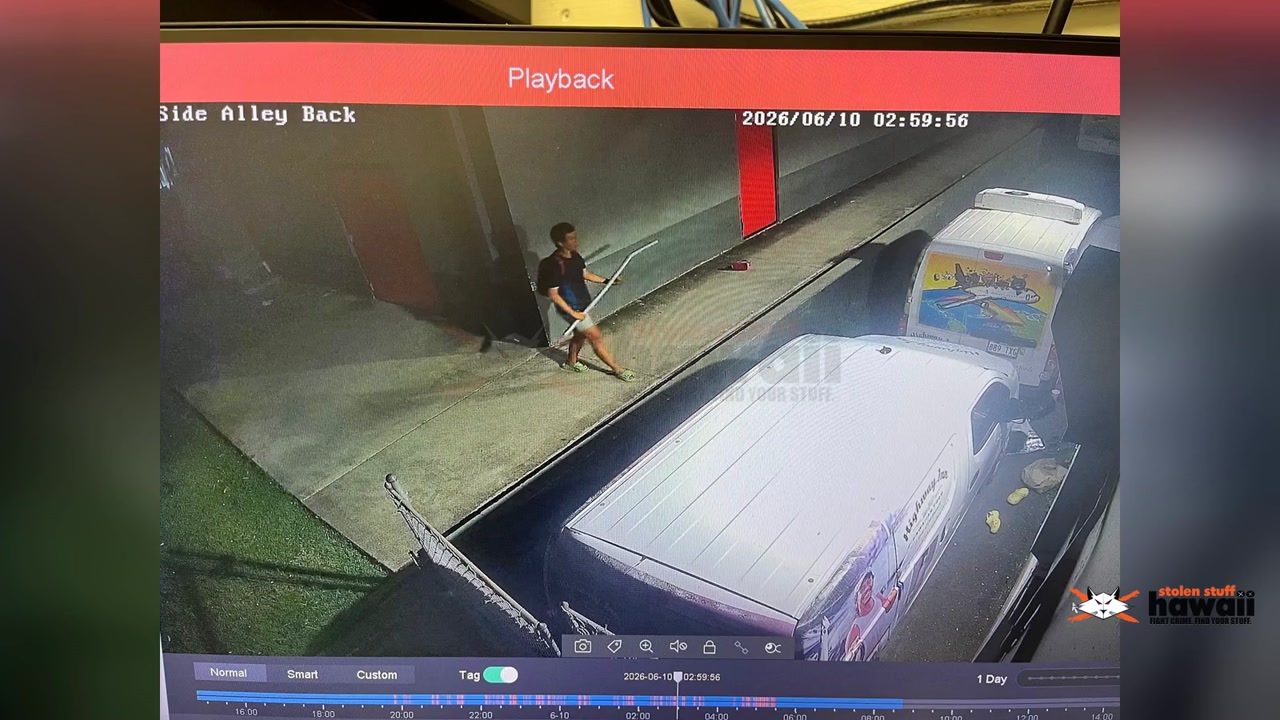 VANDALISM - Oahu | Stolen Stuff Hawaii