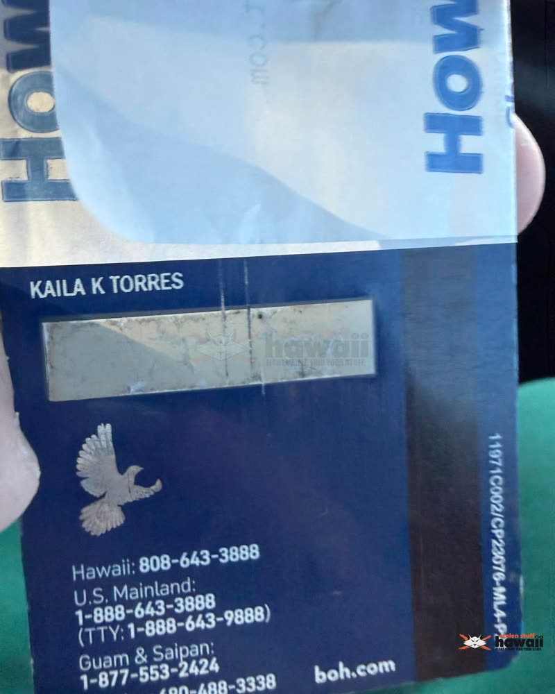 FOUND ITEM - Oahu | SSH Search