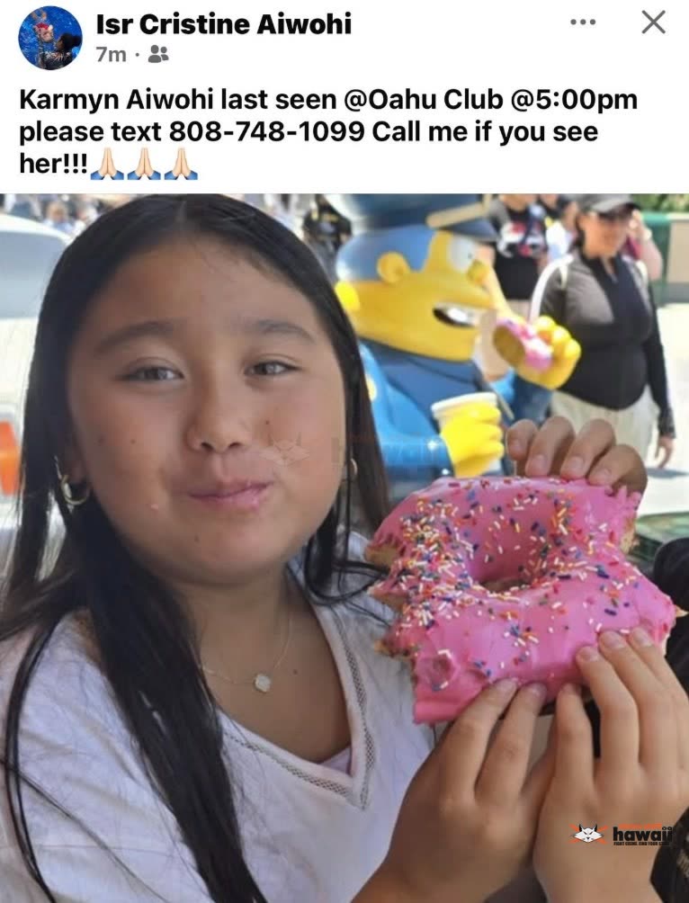 MISSING PERSON - Oahu | SSH Search