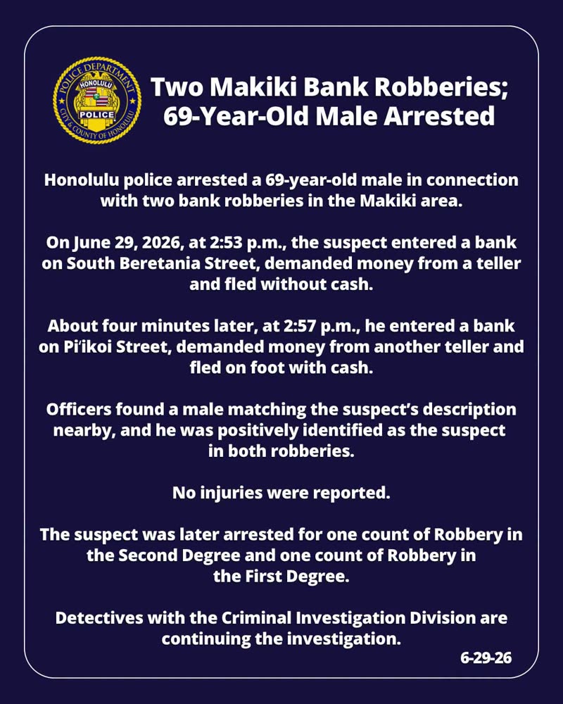 HPD OFFICIAL - Oahu | SSH Search
