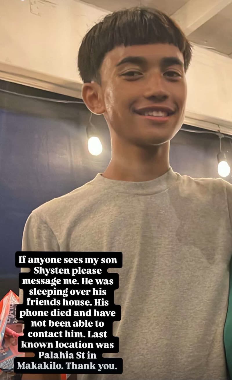 MISSING PERSON - Makakilo | SSH Search