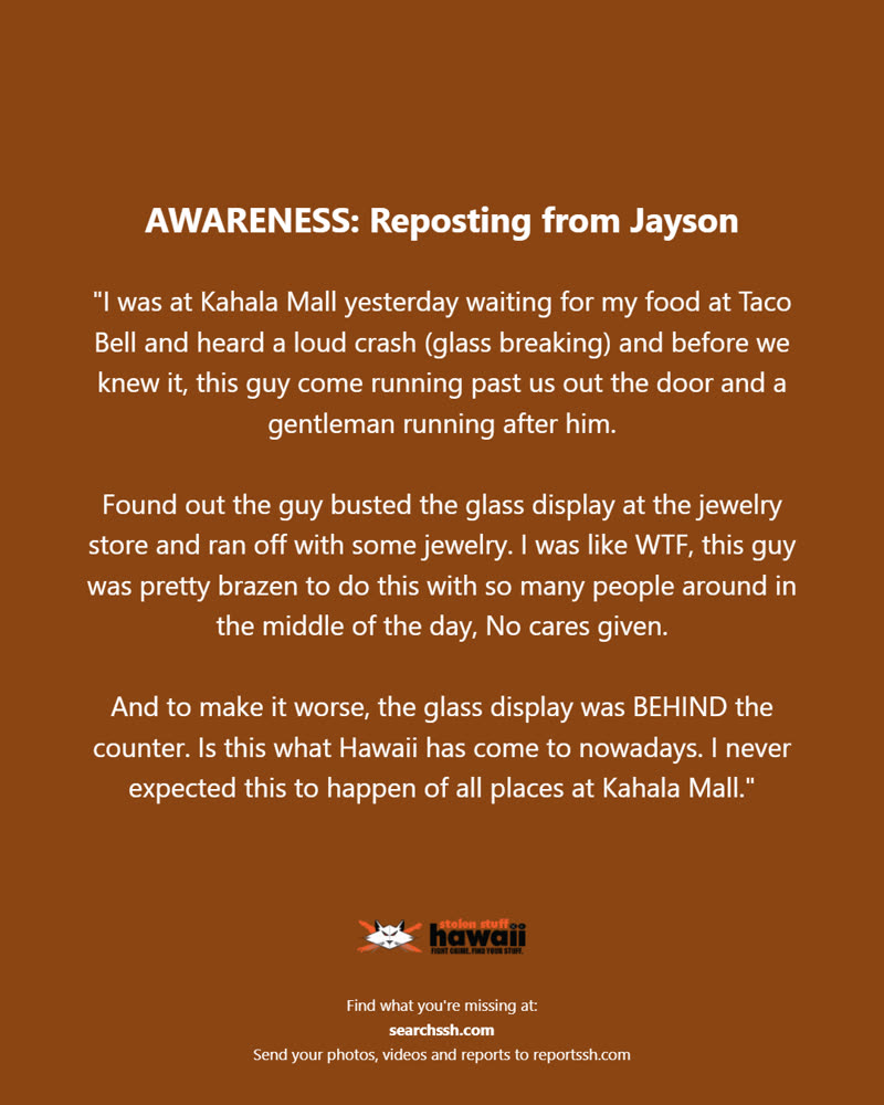 AWARENESS - Oahu | SSH Search