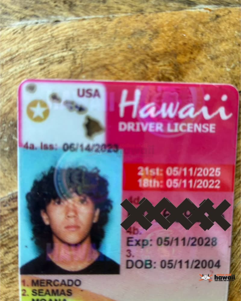 FOUND ITEM - Oahu | SSH Search