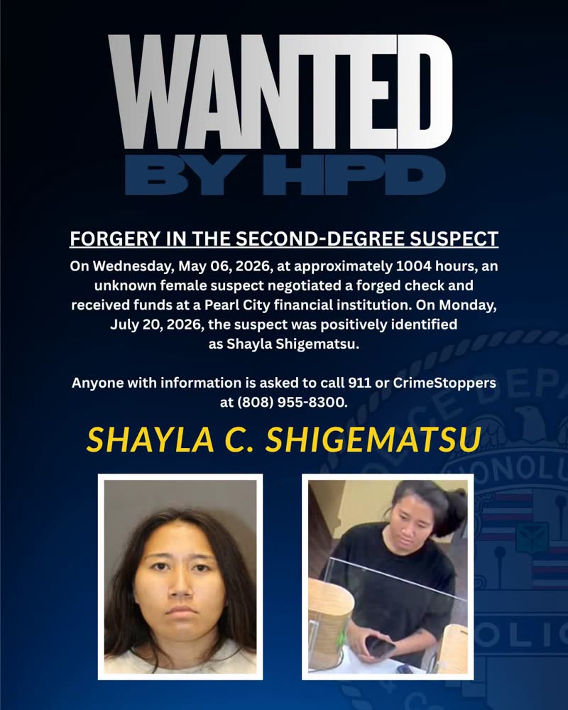 HPD OFFICIAL - Oahu | SSH Search