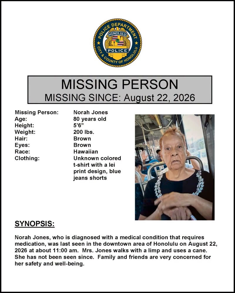 HPD OFFICIAL - Oahu | SSH Search