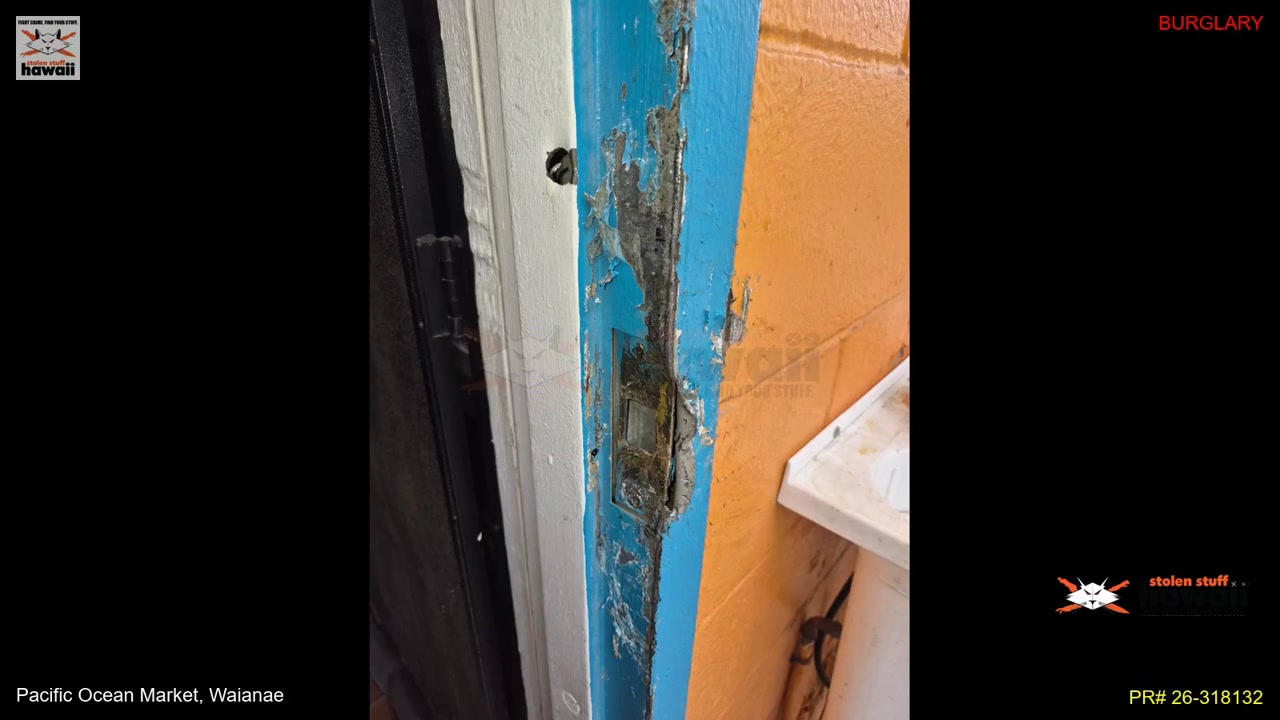 BURGLARY - Pacific Ocean Market, Waianae | SSH Search