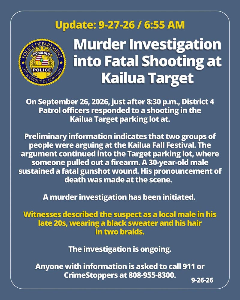 HPD OFFICIAL - Oahu | SSH Search
