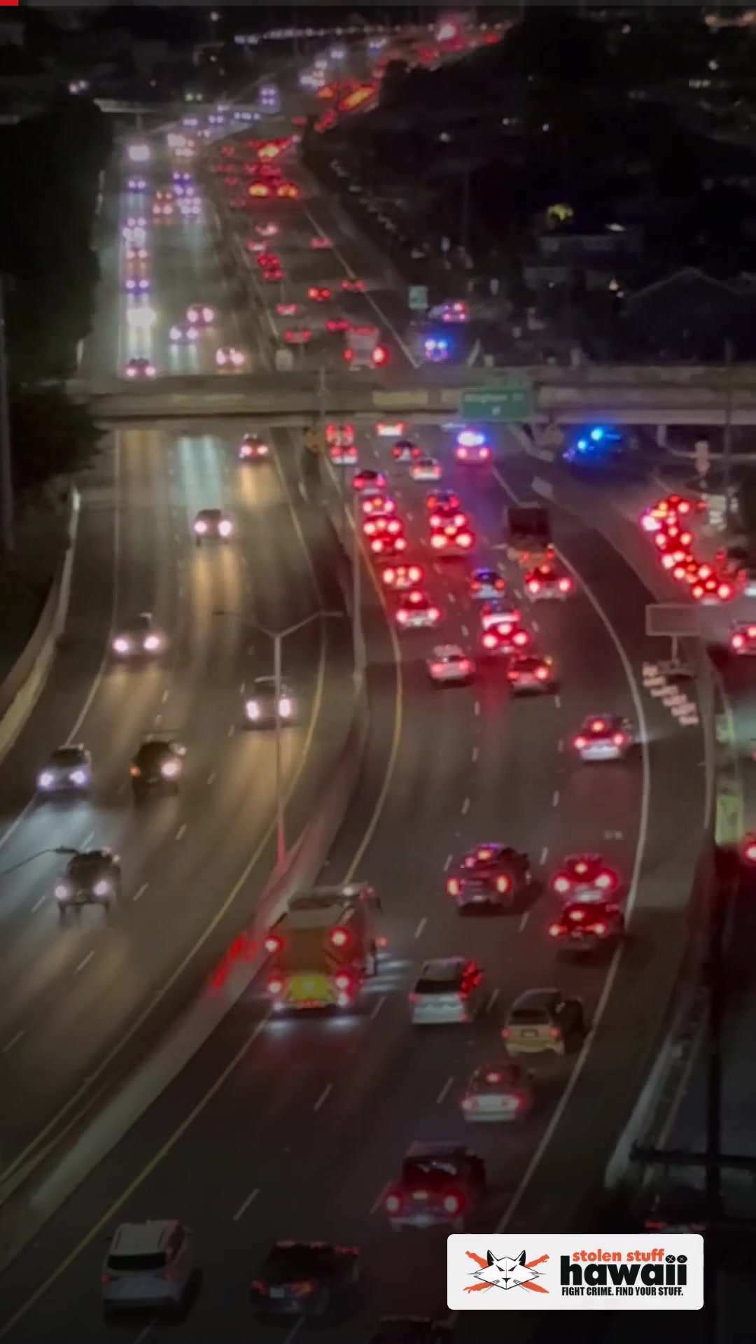 TRAFFIC INCIDENT - H-1 eastbound at the Bingham Street off-ramp, Honolulu | SSH Search