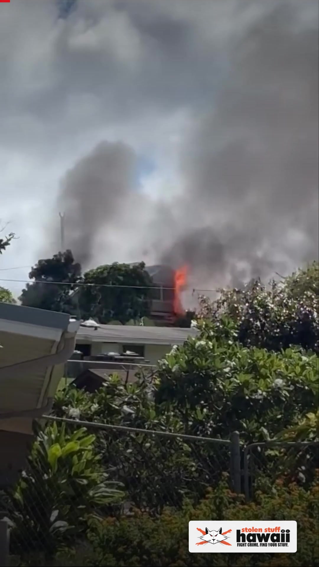 FIRE - Iwaiwa Street, Aiea | SSH Search