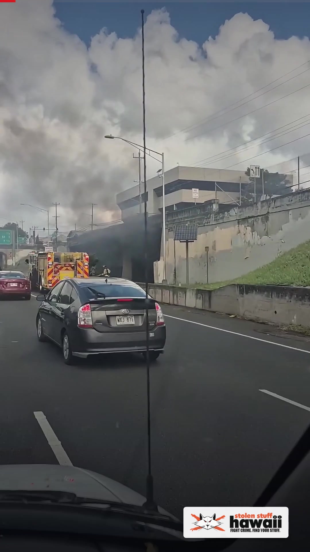 FIRE - Aala Street & School Street Exit | SSH Search
