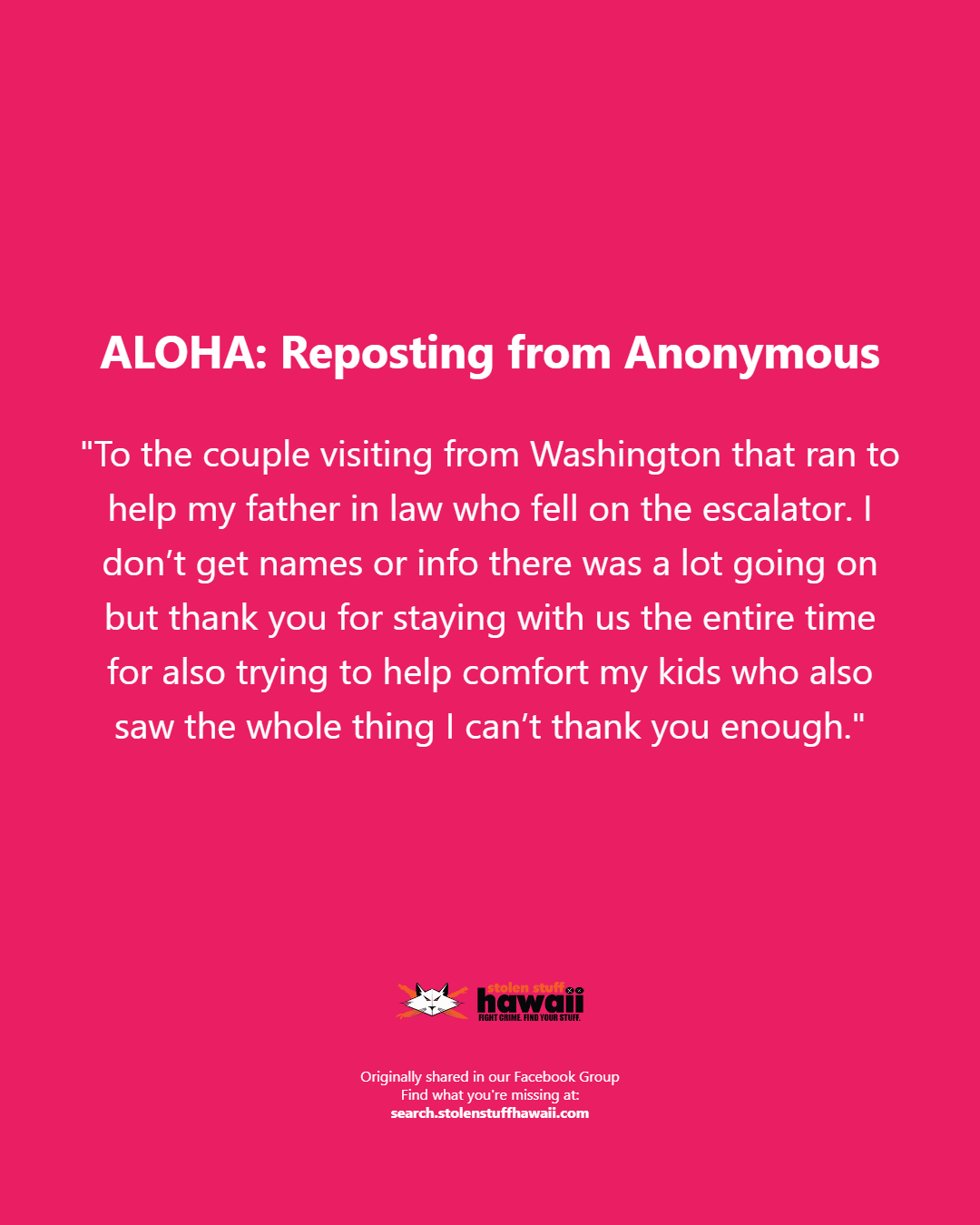 ALOHA - Oahu | Stolen Stuff Hawaii