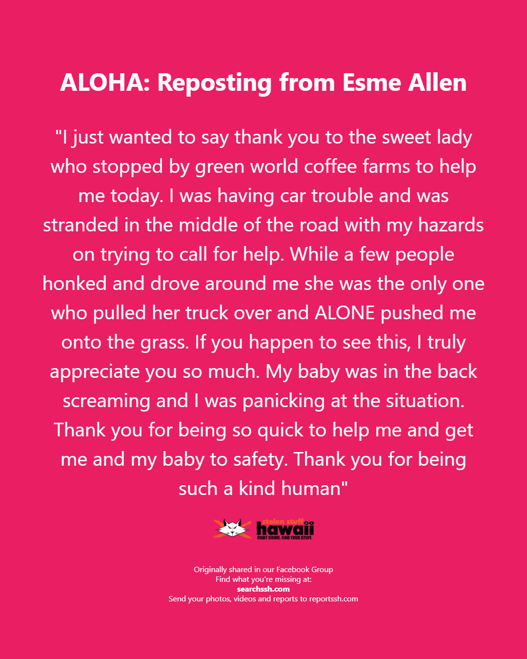 ALOHA - Oahu | Stolen Stuff Hawaii
