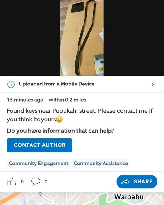 FOUND ITEM - Oahu | Stolen Stuff Hawaii