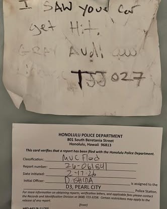 HIT AND RUN - Oahu | Stolen Stuff Hawaii