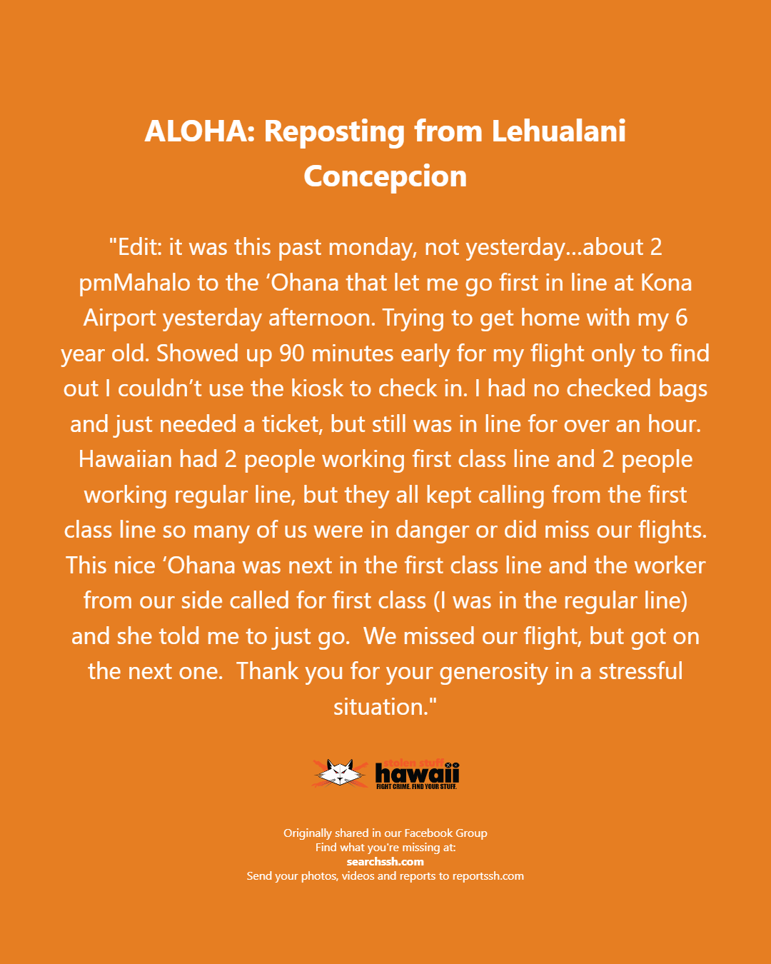 ALOHA - Oahu | Stolen Stuff Hawaii