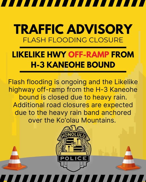 WEATHER ALERT - Oahu | Stolen Stuff Hawaii