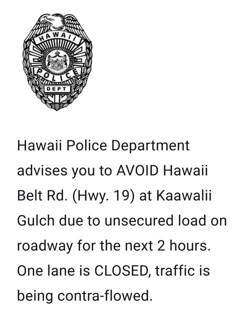 TRAFFIC - Hawaii | Stolen Stuff Hawaii