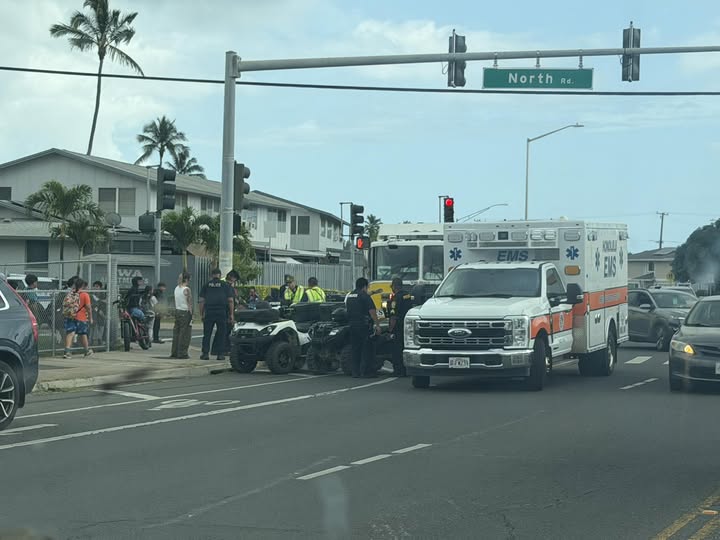 TRAFFIC INCIDENT - Oahu | Stolen Stuff Hawaii