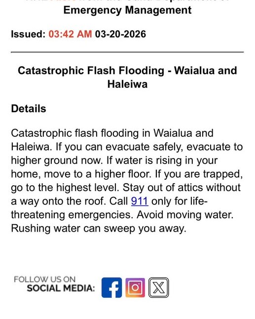 SAFETY ALERT - Oahu | Stolen Stuff Hawaii