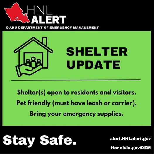 WEATHER ALERT - Oahu | Stolen Stuff Hawaii