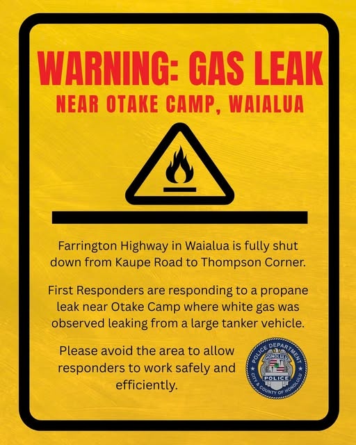 SAFETY ALERT - Oahu | Stolen Stuff Hawaii