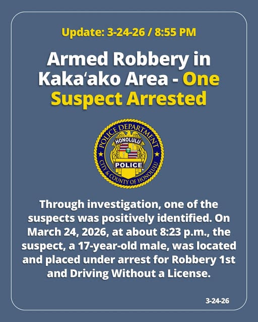 HPD OFFICIAL - Oahu | Stolen Stuff Hawaii