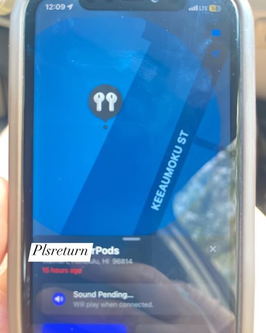LOST ITEM - Oahu | Stolen Stuff Hawaii