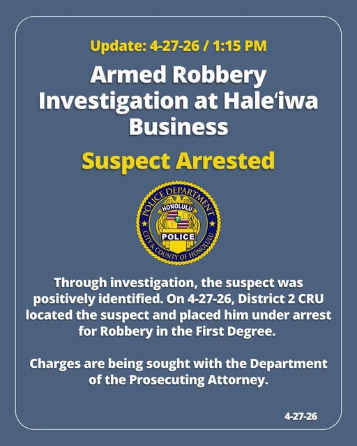 HPD OFFICIAL - Oahu | Stolen Stuff Hawaii