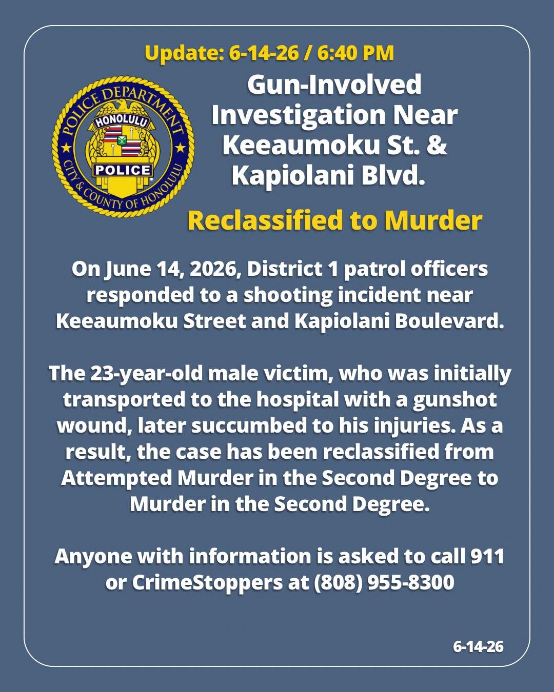 HPD OFFICIAL - Oahu | Stolen Stuff Hawaii
